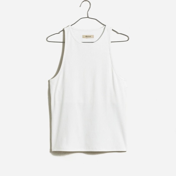 Madewell Tops - Madewell Highneck Tank in Sleekhold